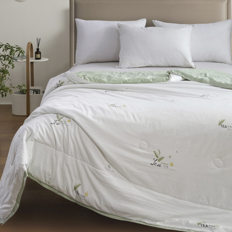 紫韵茶多酚抑菌美肤被200*230CM（单位：床） 绿色 200*230